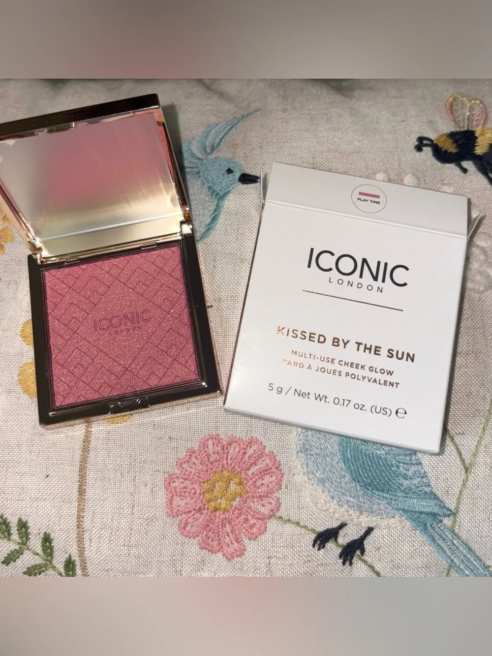 Iconic London Kissed by the Sun Blush- Play Time NIB